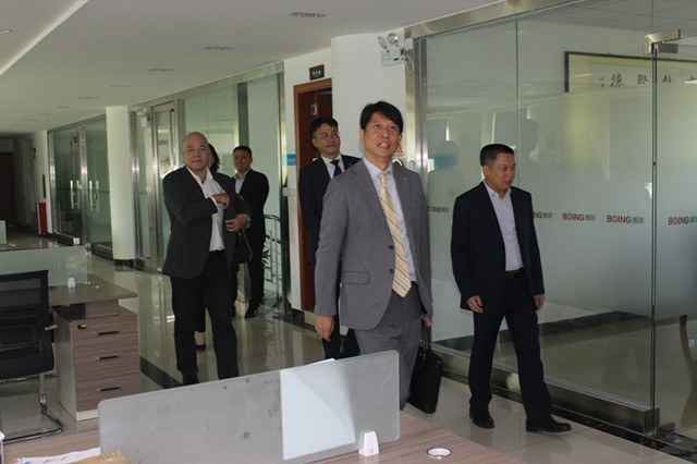理光方面投资有限公司莅临芮赞参观考察—芮赞办公
