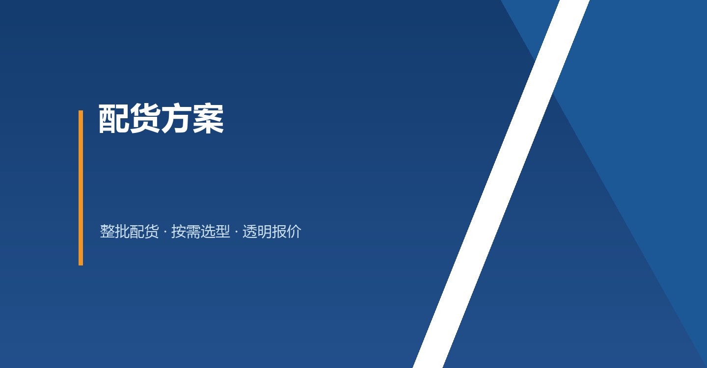 复印机配货方案